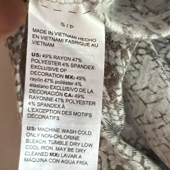 WHBM snakeskin dolman tunic - Picture 3 of 4